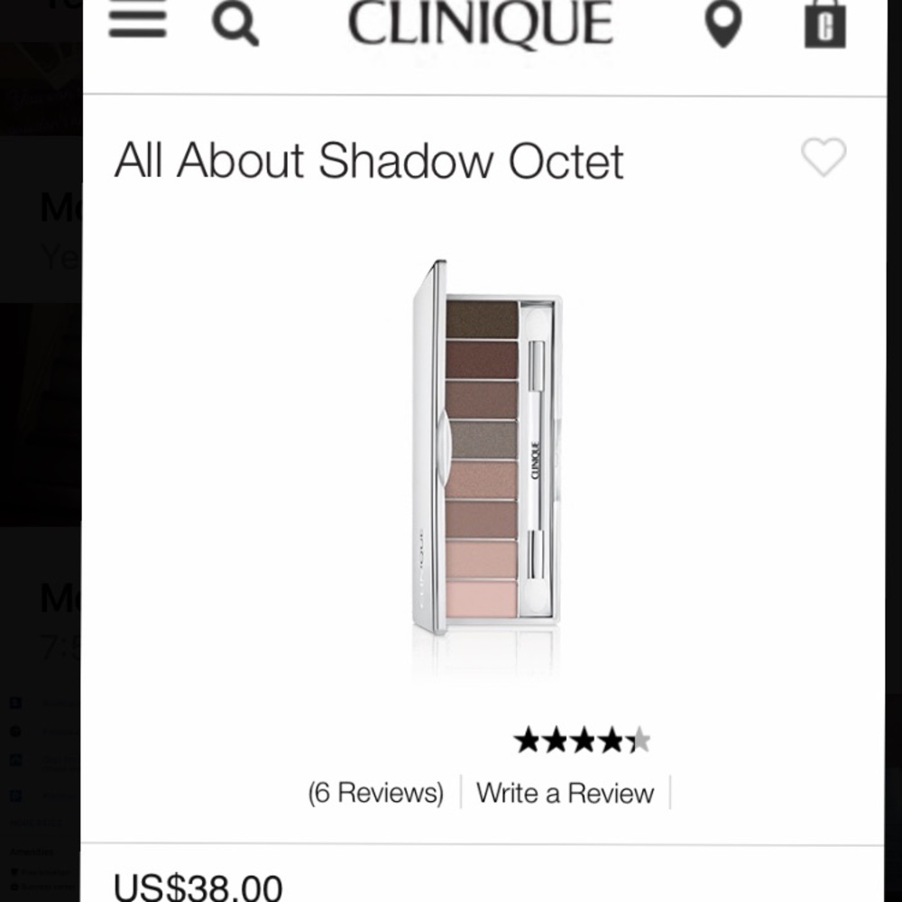 Clinique Eyeshadow Octet